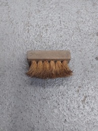 Cepillo de lavado en madera y cedras de escoba | 5,5 x h 3 cm 