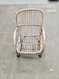 Silla infantil de caña bambú | 35 x 38 x h 58 cm 