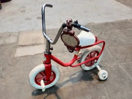 Bicicleta correpasillos con ruedines  Baby Sport INJUSA | 60 x 30 x h38