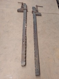 Sargentos de carpintero | Longitud 185 y 173 cm