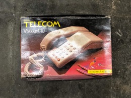 Teléfono fjio de mesa o pared BRITISH TELECOM_Mod Viscount 10
