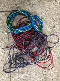 Cables eléctricos y cordeleria