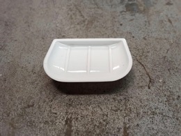 Jabonera encimera MAVI en plástico | 17 x 11 x h 3 cm