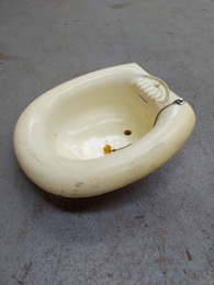 Bidet de plástico acoplable para inodoro | 38 x 41 x 15 cm