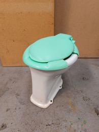 Inodoro_Taza WC | Años 40 | 45 x 37 x h 49 cm
