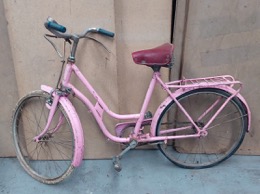 Bicicleta de varillas BH Gazelle Special señora | Rosa | Años 60 