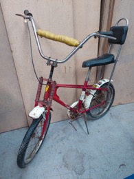 Bicicleta Moto Cross Especial de 500 DERBI RABASA  | Roja | Años 70