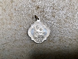 Medalla pandereta San Jose Rogad por Nosotros