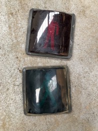 Pantallas de transparencia para semáforo peatonal cuadrado TA PC clásico
