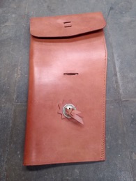 Funda de cuero para escopeta | 24 x 46 x 2 cm
