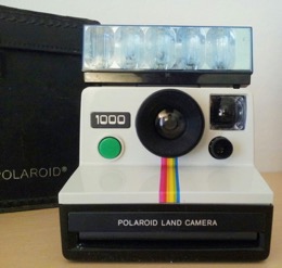 Polaroid 1000 Land Camera con Flash