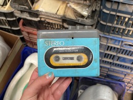 Walkman STEREO CASSETTE AK-18 | Azul Celeste | Años 80