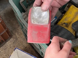 Linterna CEGASA de petaca | Roja