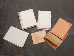 Papel antiguo sin usar