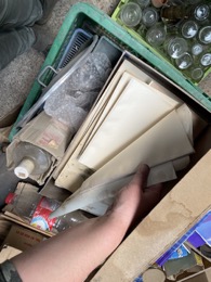 Lotes de papel viejo empaquetados