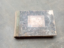 Libro apaisado de apuntes contables clásico | 1919