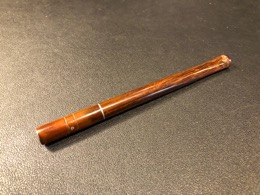 Boquilla de cigarro larga en madera | Años 80
