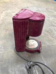 Cafetera eléctrica SIEMENS tipo melita color Morado