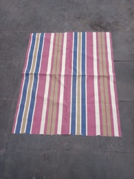 Retal antiguo de tela rayada | 80 x 65 cm
