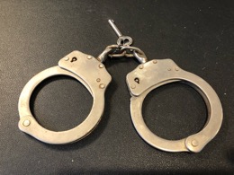 Grilletes policiales standard | 1 llave | Años 70-80