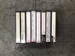 Cassettes grabados | 8 unidades | Varios temas | Años 98-2000