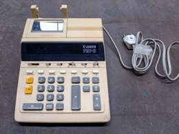 Calculadora papel CANON P37-D | 25 x 18 x 7 cm