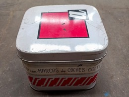 Caja de gasas esterilizadas  ACOFAR años 70 | 10 x 10 x h 8 cm