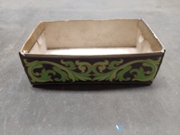 Caja de cartón antigua | 16 x 4 cm