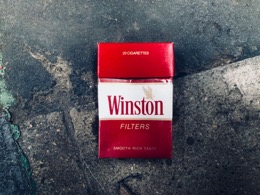 Cajetilla tabaco WINSTON americano | Años 80