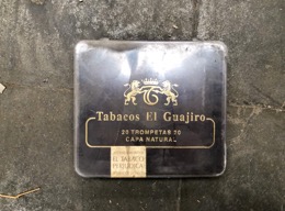 Caja plástica TABACOS EL GUAJIRO_20 Trompetas | Años 90