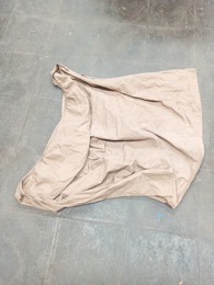 Sábana inferior cama 90 cm 4 puntos ajuste caqui