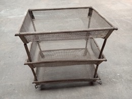 Estantes de metal | 26 x 19 x h 26 cm