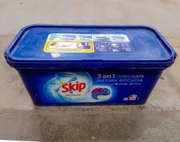 Bote capsulas SKIP Ultimate | 25 x 12 x h 11 cm