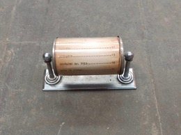 Directorio telefónico giratorio en metal de sobremesa | 18 x 10 x h 6 cm