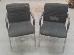 Sillas confidente para despacho | 54 x 60 x h 83