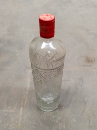 Envase Botella de cristal de ANIS DEL MONO sin etiqueta