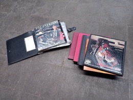 Juego de estuches y cajas vinilo
