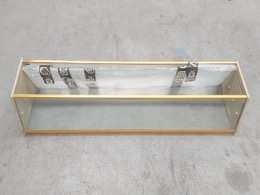 Vitrina expositora encimera bar sin motor | 101 x 38 x h 22 cm