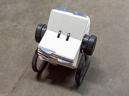 Tarjetero rotativo de sobremesa ROLODEX | 17 x 15 x 13 cm