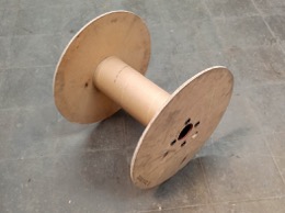 Bobina_Carrete de cable de madera vacío | ⦵ 50 x h 44 cm 