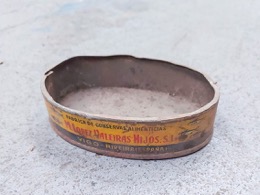 Lata sardinas M LOPEZ VALEIRAS HIJOS | 10 x 7 x h 3 cm