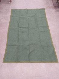 Mantas lana militar color verde | 150 x h 220 cm