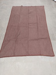 Mantas lana militar color marrón | 150 x h 220 cm