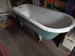 Bañera de hierro y porcelana | 163 x 68 x h 70