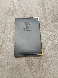 LIbreta bolsillo_Directorio telefónico_Agenda | 8 x 2 x h 13 cm
