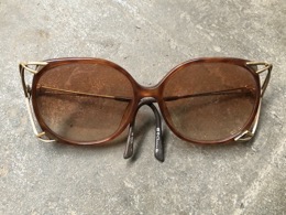 Gafas de sol señora concha y metal  CHRISTIAN DIOR | Años 70-80
