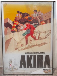Poster promocional enmarcado AKIRA _OTOMO KATSUHIRO_part 6 | 69,5 x 2 x h 104