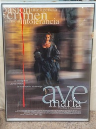 Poster promocional enmarcado AVE MARIA de Eduardo Rossoff | 71 x 2 x h 101 cm