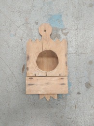 Soporte rústico especiero para cocina | 20 x 10 x h 43 cm