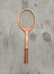 Raqueta tenis de  madera KING_ Laminated Competition | Años 70